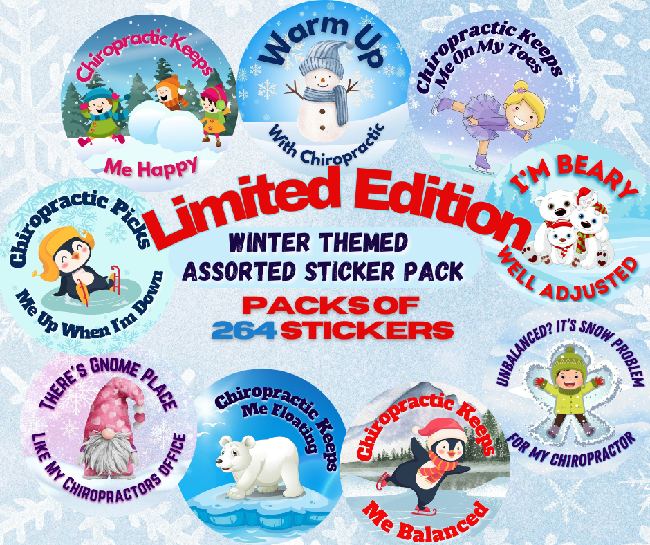 Winter sticker content graphic